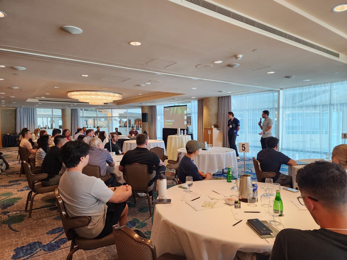 caylentinc's tweet image. Oh Canada West! What a week! 🇨🇦 

Our west coast Canadian Cayliens gathered in beautiful Vancouver for two incredible days of collaboration, connection, and community. Together, they participated in a consulting workshop that flexed their problem-solving muscles, played…