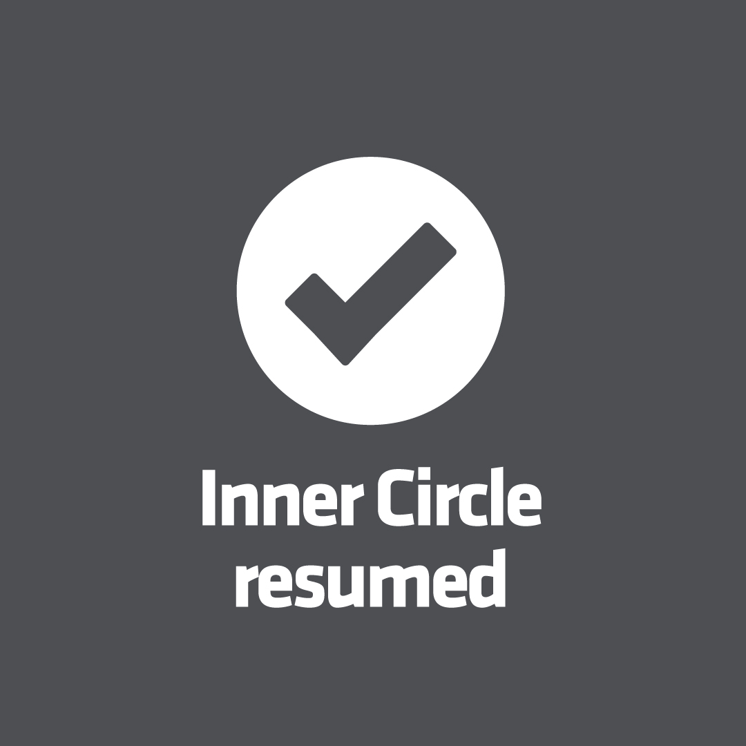 Inner Circle is now resuming services and Bridge Street Station is open to the public. Thank you for your patience &amp; apologies for the inconvenience caused.