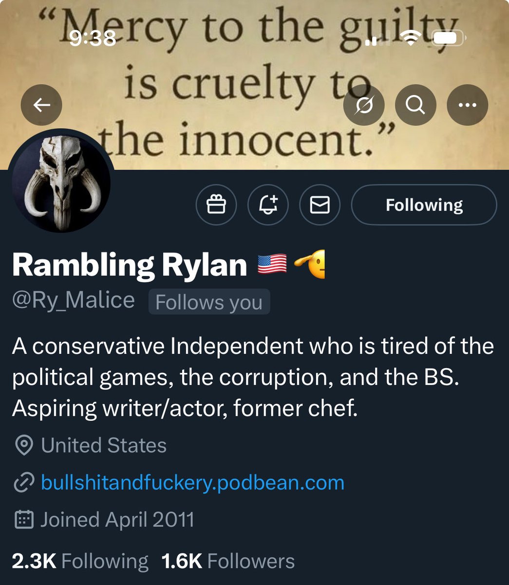 Marvin. ๐บ๐ธ๐บ๐ธ (@papawat1) on Twitter photo Please follow this patriot who follows back, thanks. โฆ<a href="/Ry_Malice/">Rambling Rylan ๐บ๐ฒ๐ซก</a>โฉ Please follow this patriot who follows back, thanks. โฆ<a href="/Ry_Malice/">Rambling Rylan ๐บ๐ฒ๐ซก</a>โฉ