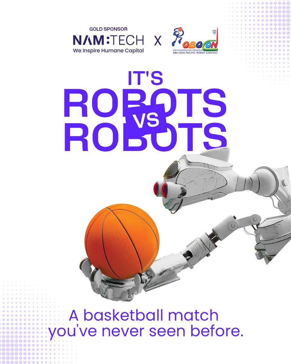 NAMTECH is proud to be a Gold Sponsor of DD Robocon 2025; India’s top robotics face-off.

Watch learner-built robots hit the basketball court in this high-energy contest, live from <a href="/iitdelhi/">IIT Delhi</a> on July 12th-13th.

Catch the action live here: youtube.com/live/4qnlwdfnU…

#DDRobocon2025
