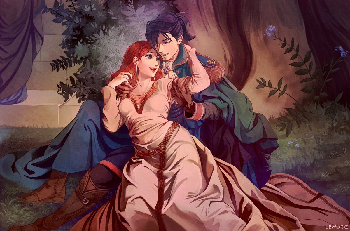 Felix / Annette

Based on the famous painting “Tristan and Isolde” by August Spiess, 1881