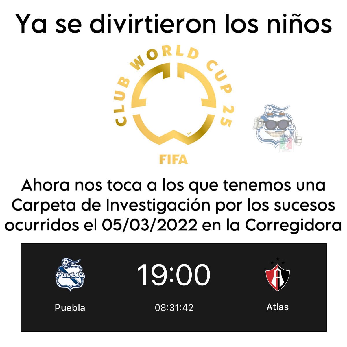 ClubPueblaShit1's tweet photo. Ahora si se viene lo bueno 🤑 https://t.co/7PlGI9P1BU