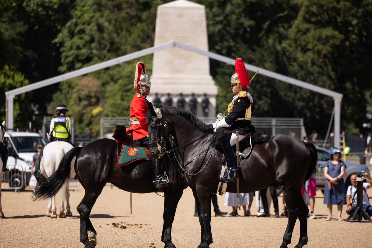 ArmyInLondon's tweet image. Did you guess correctly? for the next ten days, the Household Cavalry Mounted Regiment has handed over to Lord Strathcona’s Horse (Royal Canadians).
Find out why… army.mod.uk/news/canadian-… Canadian armoured regiment steps in as The King’s Life Guard | The British Army