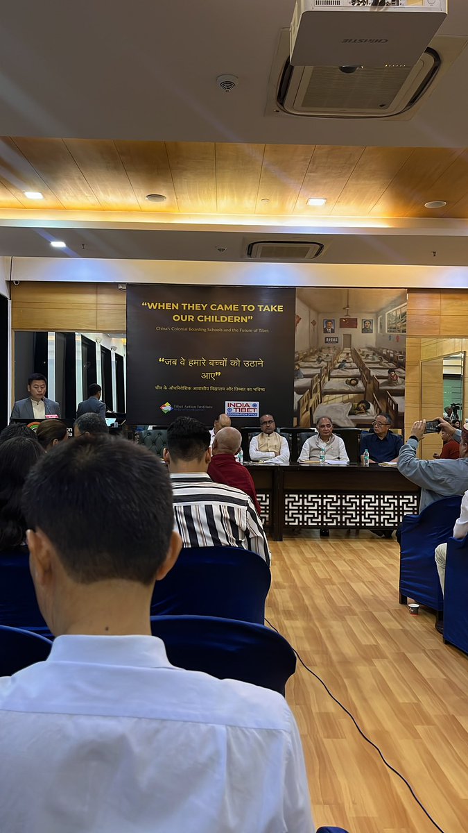 Dhamdul བསྟན་འཛིན་དགྲ་འདུལ། (@dundhamdul) on Twitter photo The report “When they came to take our Children” by <a href="/tibetaction/">Tibet Action Institute</a> was released today at New Delhi🇮🇳
It was graced by presence of Shri <a href="/SujeetKOfficial/">Sujeet Kumar 🇮🇳</a>, Shri Khrinmey Ji, Mr. Amitabh Mathur, Gyen <a href="/jltib88/">Dr. Gyal Lo</a> la and <a href="/Tibparliament/">Tibetan Parliament-in-Exile</a> Dorjee Tsetan la.
The event was jointly organised by The report “When they came to take our Children” by <a href="/tibetaction/">Tibet Action Institute</a> was released today at New Delhi🇮🇳
It was graced by presence of Shri <a href="/SujeetKOfficial/">Sujeet Kumar 🇮🇳</a>, Shri Khrinmey Ji, Mr. Amitabh Mathur, Gyen <a href="/jltib88/">Dr. Gyal Lo</a> la and <a href="/Tibparliament/">Tibetan Parliament-in-Exile</a> Dorjee Tsetan la.
The event was jointly organised by