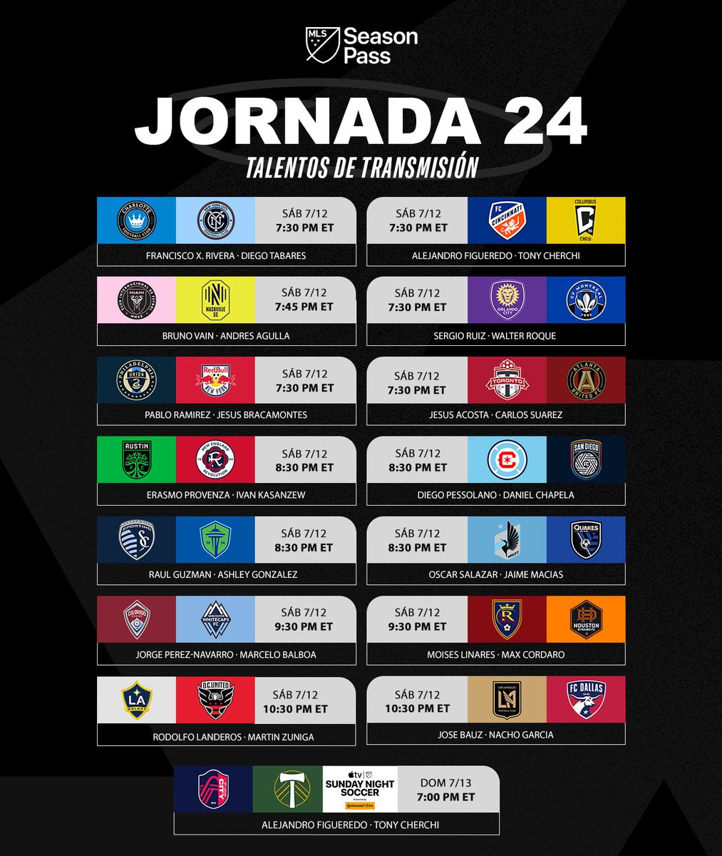 Roll call for Matchday 24 🗣️
Who’s calling your fave match?