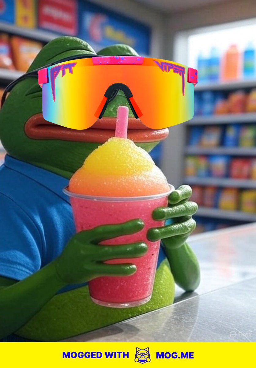 Watching the charts send, Enjoying a free slurpee from 7/11 on 7/11…LFG!