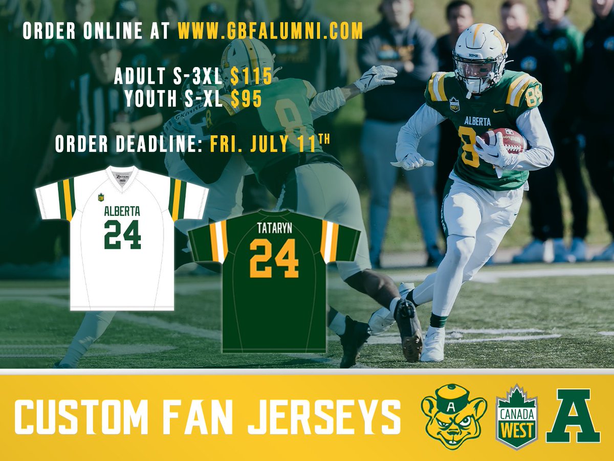 Today is the LAST DAY to get your fan jerseys for the 2025 season!! Head to GBFALUMNI.COM to purchase yours today.

We're also less than a month out from the 2025 Annual Golf Tournament. Limited spots remain so be sure to register now!