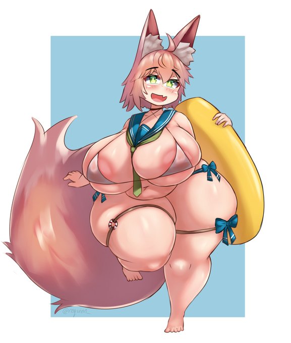beach ready fox 🏖️ 