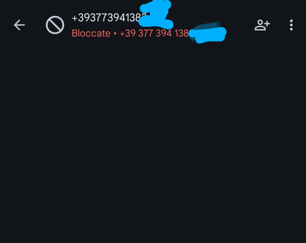 ⚠️⚠️Nuova #Truffa Telefonica ⚠️⚠️ 

Chiamata da numero mobile italiano con voce di donna (suppongo registrata) che dice :

Non ti sento scrivimi su WhatsApp.

Prestate attenzione.
