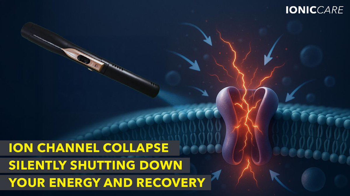 Med_BedTech's tweet image. 🚨ION CHANNEL COLLAPSE IS DRAINING YOUR BODY FROM WITHIN!🪫
Tired, foggy, in pain - yet doctors say you’re fine? It could be ION CHANNEL COLLAPSE silently shutting down your energy and recovery!
💥IONIC Care reactivates your body with gentle Terahertz frequency - drug-free,…