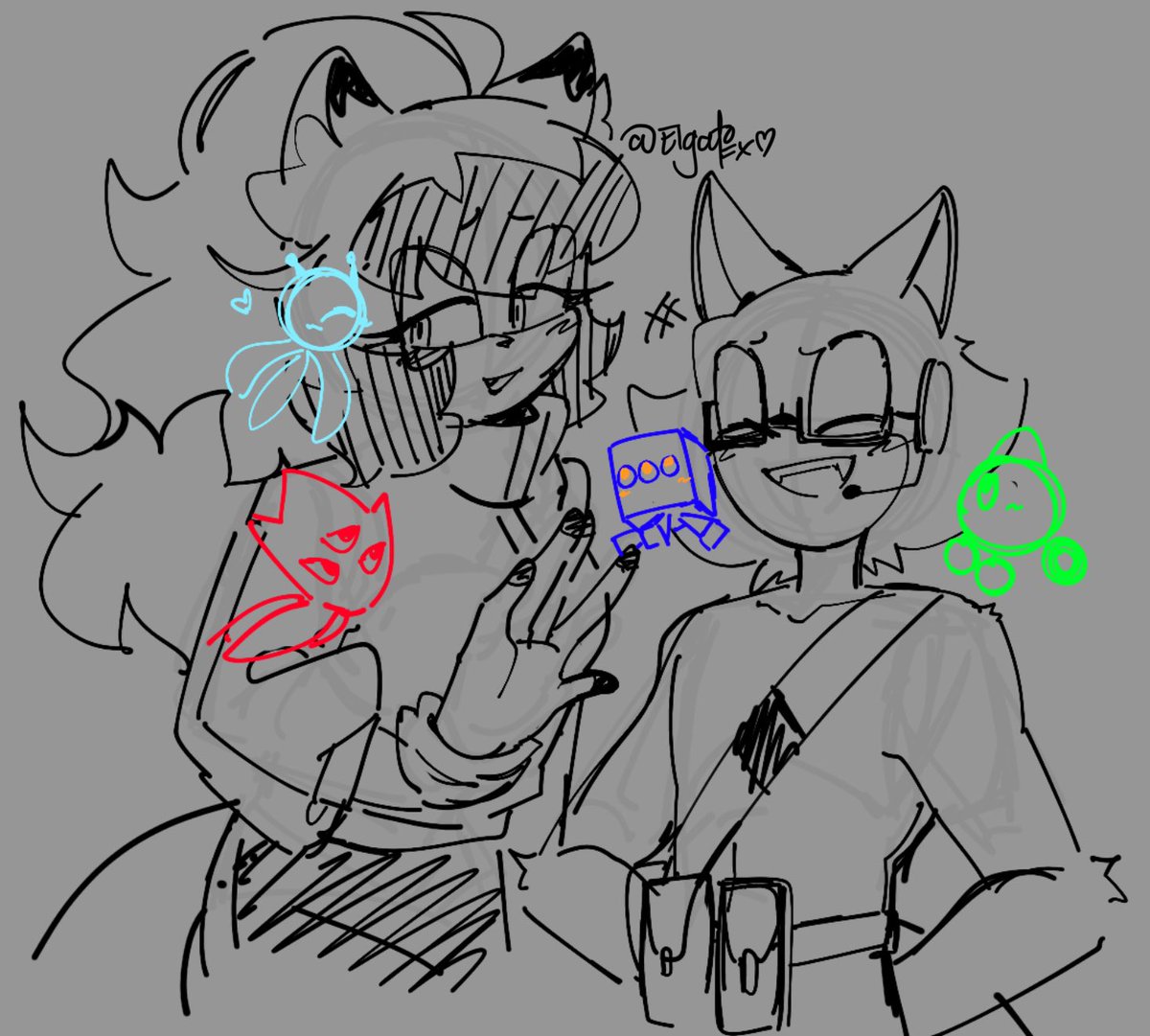 Elgatofx_'s tweet image. requested from facebook
WinterAgent and their wisp children 💜💜💜
#sonicoc #gadgetthewolf #ocxcanon #sonicforces