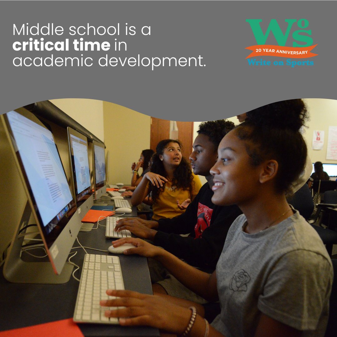 Middle schoolers can score big in writing; at Write on Sports we use sports to make writing fun and engaging. Get involved with WoS to make a lasting impact on middle schoolers. 

Inquiries can be sent to us via this form:
loom.ly/XJj38HU
