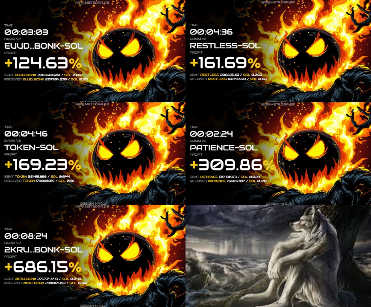 Daily DAMM V2 wins - Day 7

<a href="/MetturkDAO/">Metturk</a> <a href="/MeteoraAG/">Meteora</a> <a href="/met_lparmy/">LP Army</a>