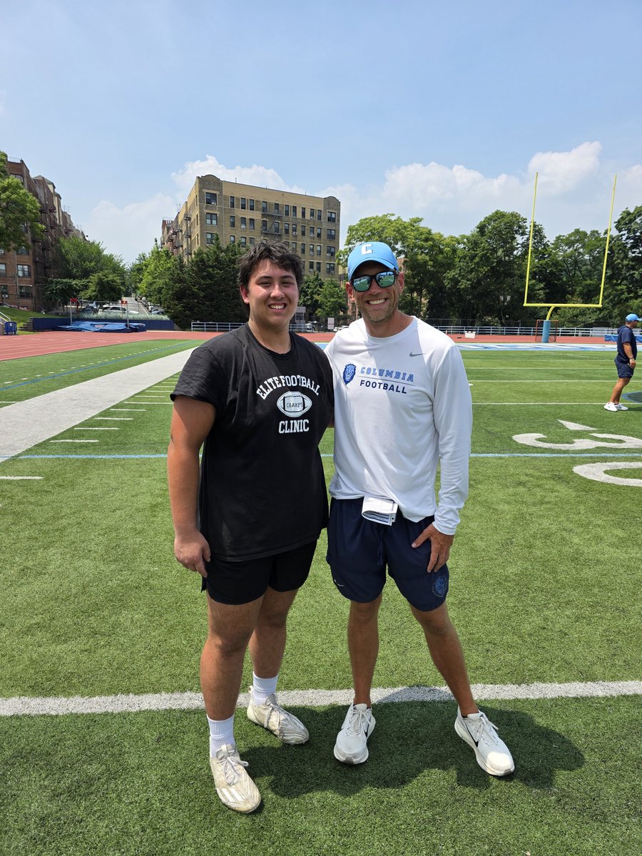 Ben Pantera (@ben_pantera) on Twitter photo Amazing experience at <a href="/CULionsFB/">Columbia Football</a> camp. It was great to meet the staff, and compete with some of the best around. <a href="/Coach_Poppe/">Jonathan Poppe</a> <a href="/Coach_Skjold/">Greg Skjold</a> <a href="/coachjd33/">James Dillon</a> <a href="/Coach_Willey_FB/">Mike Willey</a> <a href="/ScoutingNE/">Coach Silva</a> Amazing experience at <a href="/CULionsFB/">Columbia Football</a> camp. It was great to meet the staff, and compete with some of the best around. <a href="/Coach_Poppe/">Jonathan Poppe</a> <a href="/Coach_Skjold/">Greg Skjold</a> <a href="/coachjd33/">James Dillon</a> <a href="/Coach_Willey_FB/">Mike Willey</a> <a href="/ScoutingNE/">Coach Silva</a>