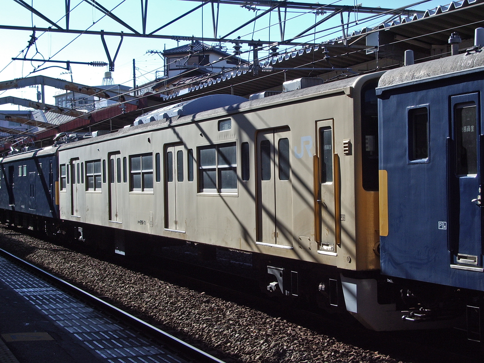 鉄道　ワンマン 2023/11 EF64 1001[群]＋オヤ12-1 入換 #ef64 #ef641001 #オヤ12