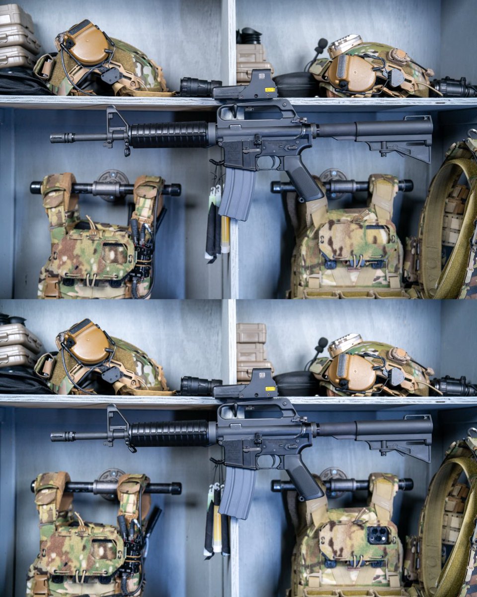 EOTECHInc's tweet image. Let's see who has the eye for details!! The first person to comment on the difference between the two photos wins an EOTECH MUG.
There are five differences.
#EOTECH #EagleEye #SpotTheDifference
@AgiliteTactical @3M_peltor
