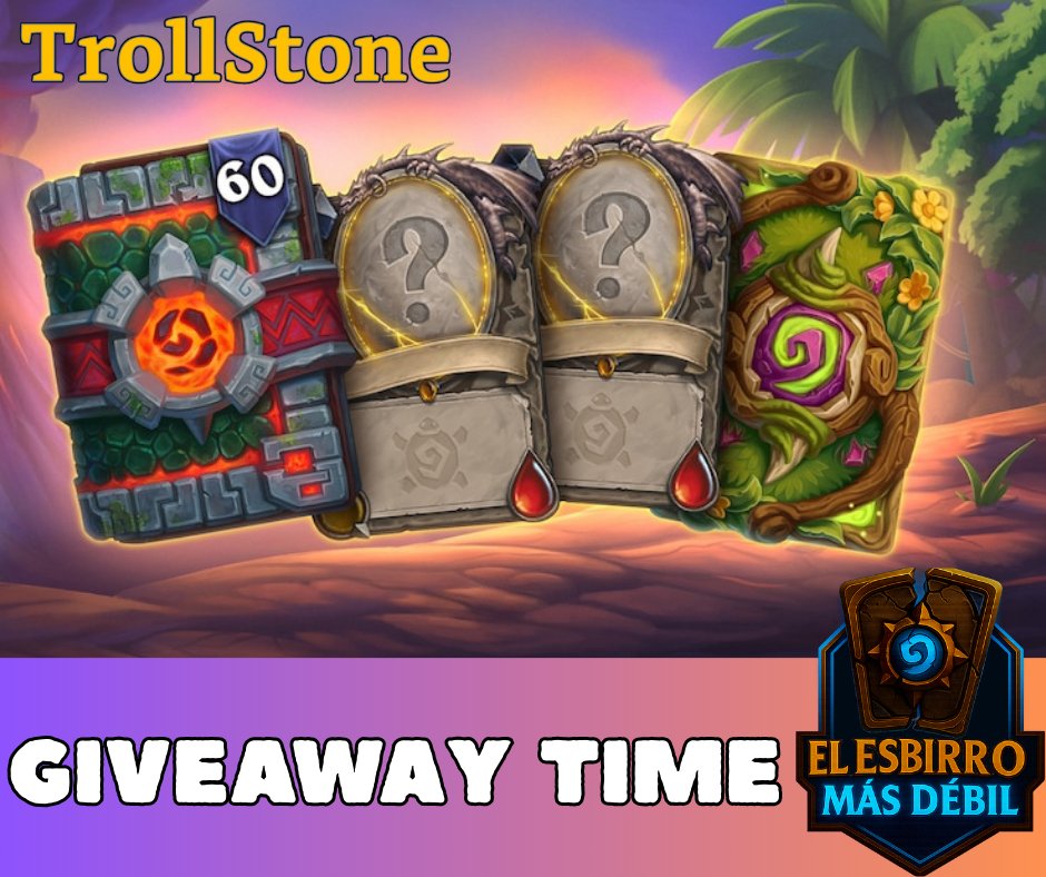xcecyx🎮 (@xcecyxx) on Twitter photo GANA UN BUNDLE 60 SOBRES UN'GORO
DURANTE LA TRANSMISIÓN DE "EL ESBIRRO MÁS DÉBIL"
¿Cómo ganarlo?
RT este post
Tag a un amig@
Follow me
¡Conéctate en vivo en twitch.tv/xcecyx!
🗓️ Sábado 12 de julio
⏰ 6 PM
🎁 Bundle otorgado por <a href="/PlayHSLATAM/">Hearthstone LATAM</a> GANA UN BUNDLE 60 SOBRES UN'GORO
DURANTE LA TRANSMISIÓN DE "EL ESBIRRO MÁS DÉBIL"
¿Cómo ganarlo?
RT este post
Tag a un amig@
Follow me
¡Conéctate en vivo en twitch.tv/xcecyx!
🗓️ Sábado 12 de julio
⏰ 6 PM
🎁 Bundle otorgado por <a href="/PlayHSLATAM/">Hearthstone LATAM</a>