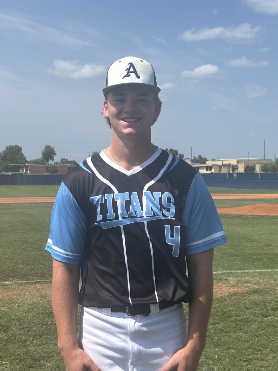 Five Tool Oklahoma (@fivetoolok) on Twitter photo F: <a href="/AmarilloTitans/">ABA TITANS</a> 18U 6, Kansas Curve 18U Rosenow 3
PoG: <a href="/BrytonBertrand/">Bryton Bertrand</a> 4 IP, 10K, H, R / 1-3, RBI
Pitcher: <a href="/Charlie_Mck04/">Charlie McKinney</a> 2.1 IP, 6K, H, 2 ER / 1-3, 2B, R F: <a href="/AmarilloTitans/">ABA TITANS</a> 18U 6, Kansas Curve 18U Rosenow 3
PoG: <a href="/BrytonBertrand/">Bryton Bertrand</a> 4 IP, 10K, H, R / 1-3, RBI
Pitcher: <a href="/Charlie_Mck04/">Charlie McKinney</a> 2.1 IP, 6K, H, 2 ER / 1-3, 2B, R