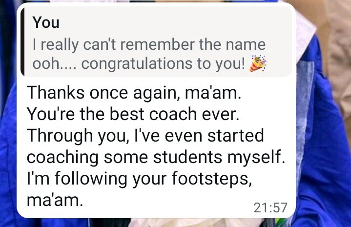 Late night testimonial 🧡