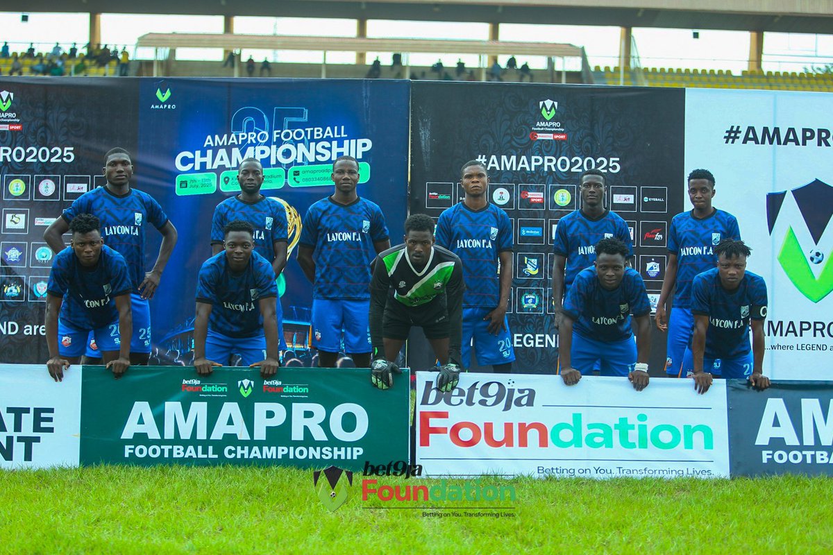 PelumiPerez's tweet photo. Back of the net, Hard work, one chance, one goal — we’re in the semis!"

#AMAPRO25 #AMAPRO2025
#KWSG
#Bet9jaFoundation
#Darajeph
#Valuejet 
#FlowFM https://t.co/pLpvLpqj0E