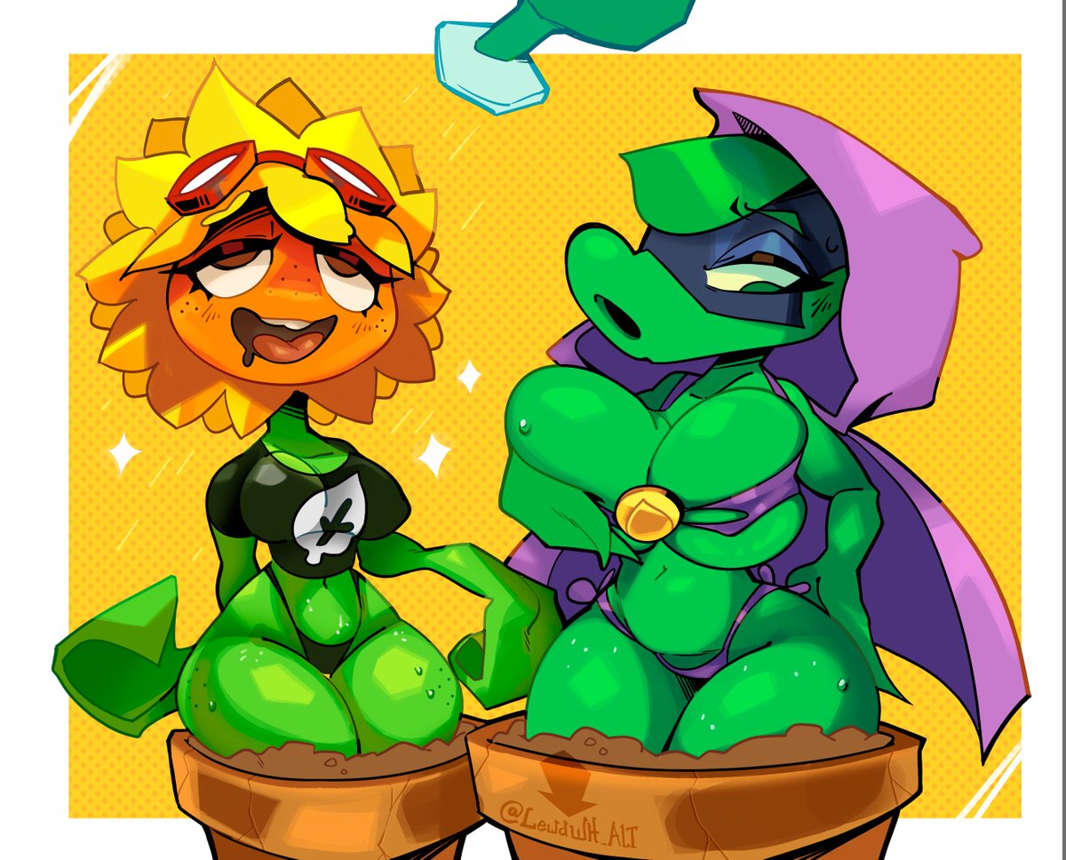 🌻 Busty Water 🚿 #pvzNSFW #pvzrule34 
Alt available only in P