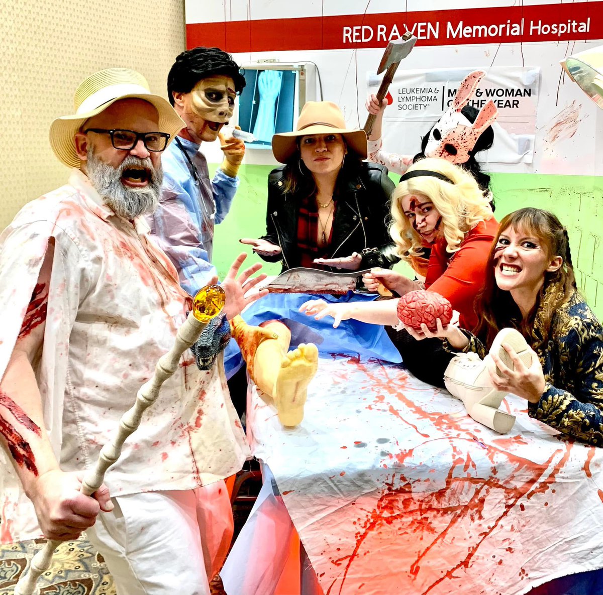 Zombie Leader (@zombieleader1) on Twitter photo Last time we ran into <a href="/WalkingDead_AMC/">The Walking Dead</a>’s
<a href="/paola__lazaro/">Paola Lázaro</a>, we we “cut off" her leg for charity. This year, we’re fundraising for <a href="/lustgartenfdn/">Lustgarten Foundation</a> in Honor my Mother who passed from Stage IV pancreatic cancer. See you at <a href="/TheTerrorCon/">Terror Con</a>, Paola! You remain one of our favorite guests.💜 Last time we ran into <a href="/WalkingDead_AMC/">The Walking Dead</a>’s
<a href="/paola__lazaro/">Paola Lázaro</a>, we we “cut off" her leg for charity. This year, we’re fundraising for <a href="/lustgartenfdn/">Lustgarten Foundation</a> in Honor my Mother who passed from Stage IV pancreatic cancer. See you at <a href="/TheTerrorCon/">Terror Con</a>, Paola! You remain one of our favorite guests.💜