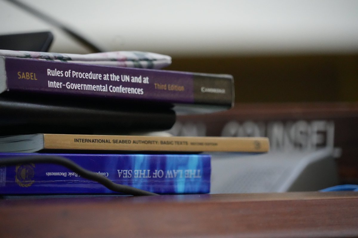 ISBAHQ's tweet image. #ISA30 Week 1 (7–10 July): Council made real progress on deep-sea mining rules, thanks to strong cooperation &amp;amp; tireless support from on-screen writers. 
MSG Leticia Carvalho: “The deep sea needs rules.” A robust Mining Code is taking shape. #MiningCode #OceanGovernance #UNCLOS