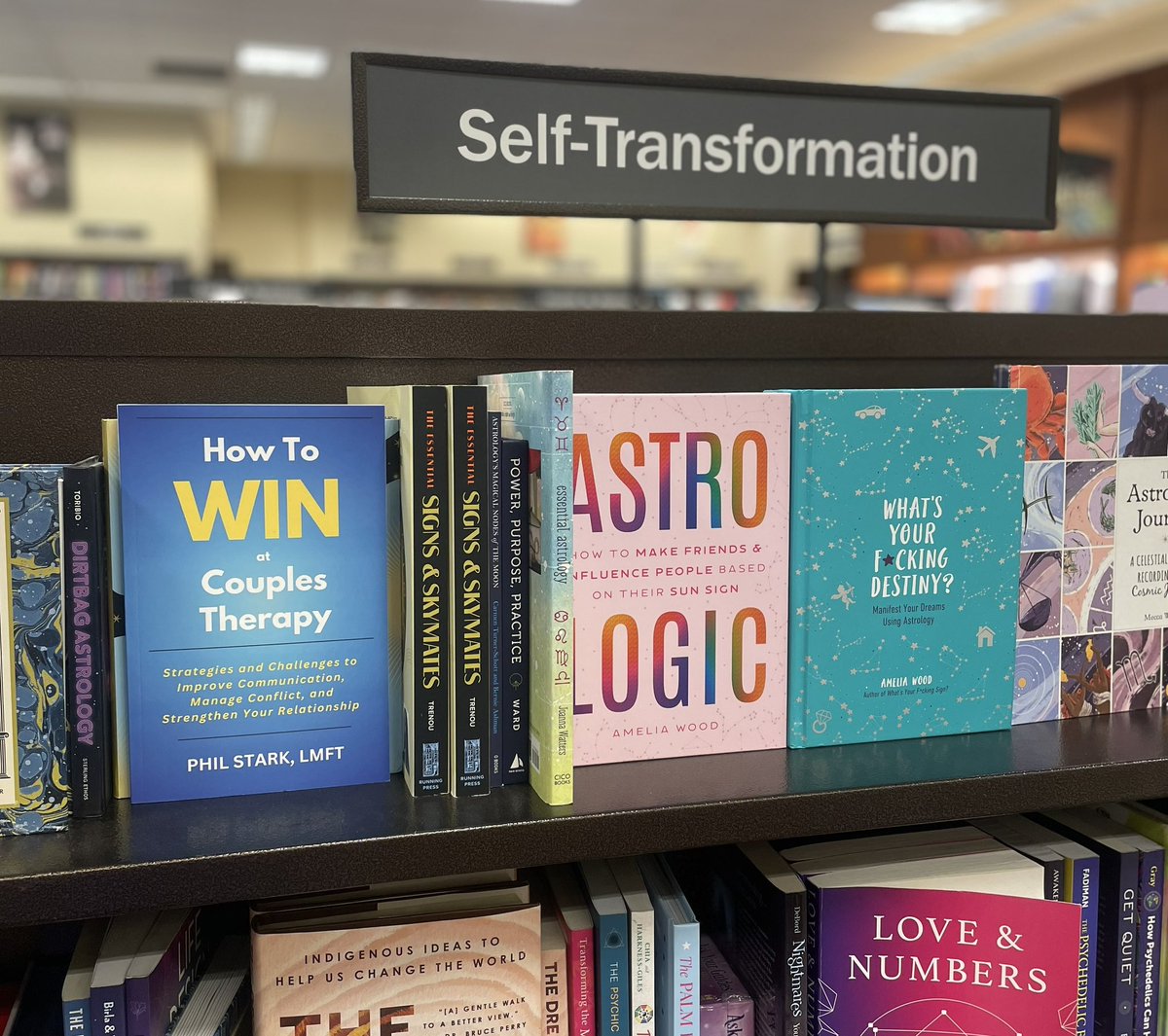 pbstarkok's tweet image. Thrilled to announce my book #HTWACT is on the shelf at Barnes and Noble @BNBuzz — and not only that, it’s in multiple sections. Thanks to Managers Todd and Joanne for their support! #MentalHealth #talktherapy #tacos