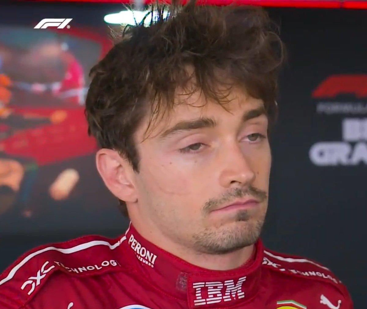 look how happy he is when he’s not driving the sf25🙃