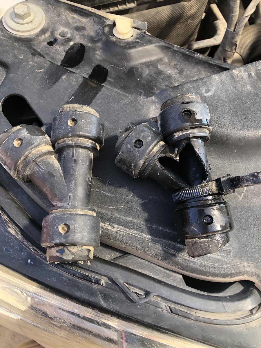 I think I found the coolant. Ford engineering at it’s finest.