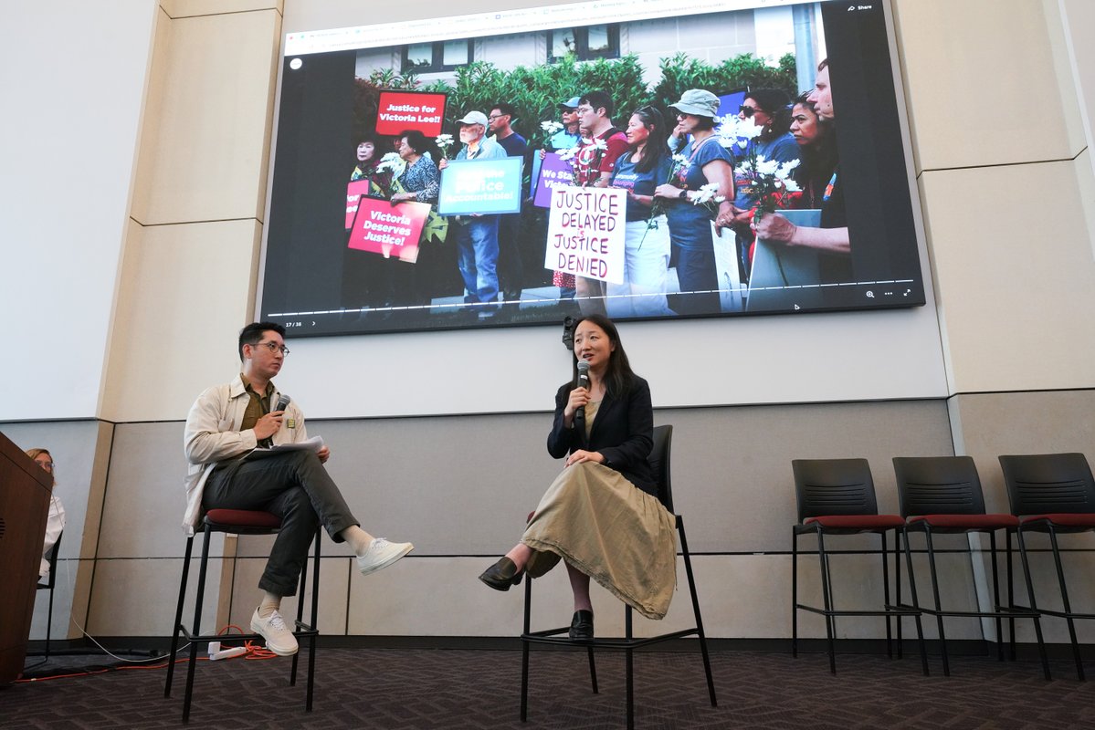 aapinewjersey's tweet image. We spoke with Andy Wong and other advocates at the AAPI Against Gun Violence convening about how our nation's gun violence epidemic begets a heavily armed police force that too often makes deadly missteps during mental health calls, as with Victoria Lee. We need alternatives now.