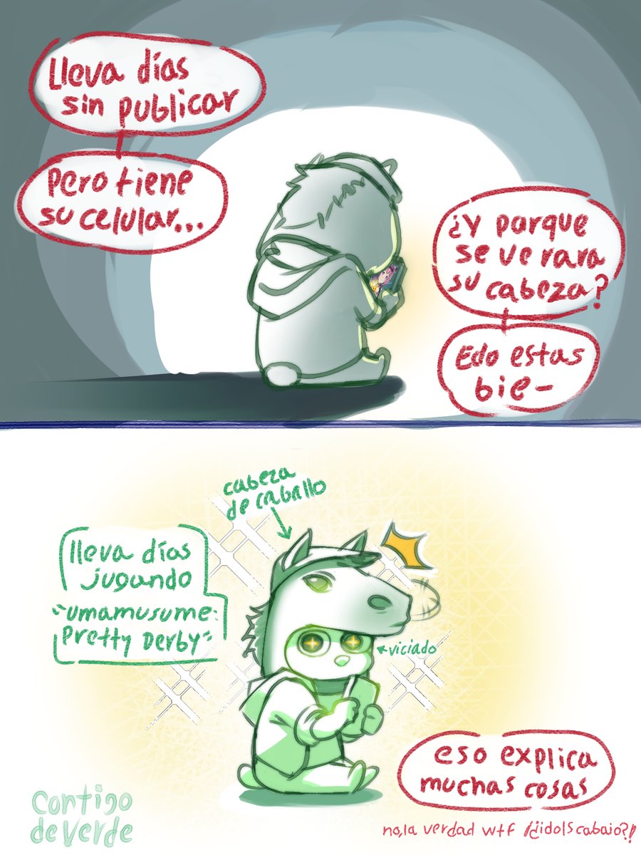contigodeverde's tweet photo. 🐴 https://t.co/kyfcXnro7y