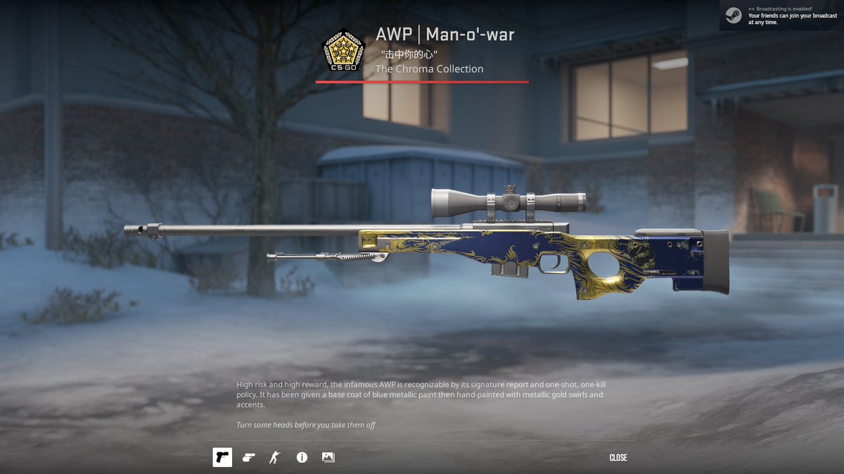 Awp Man-0'-war Giveaway
Follow+Like+Retweet
Rolling on stream tonight, more entries on stream