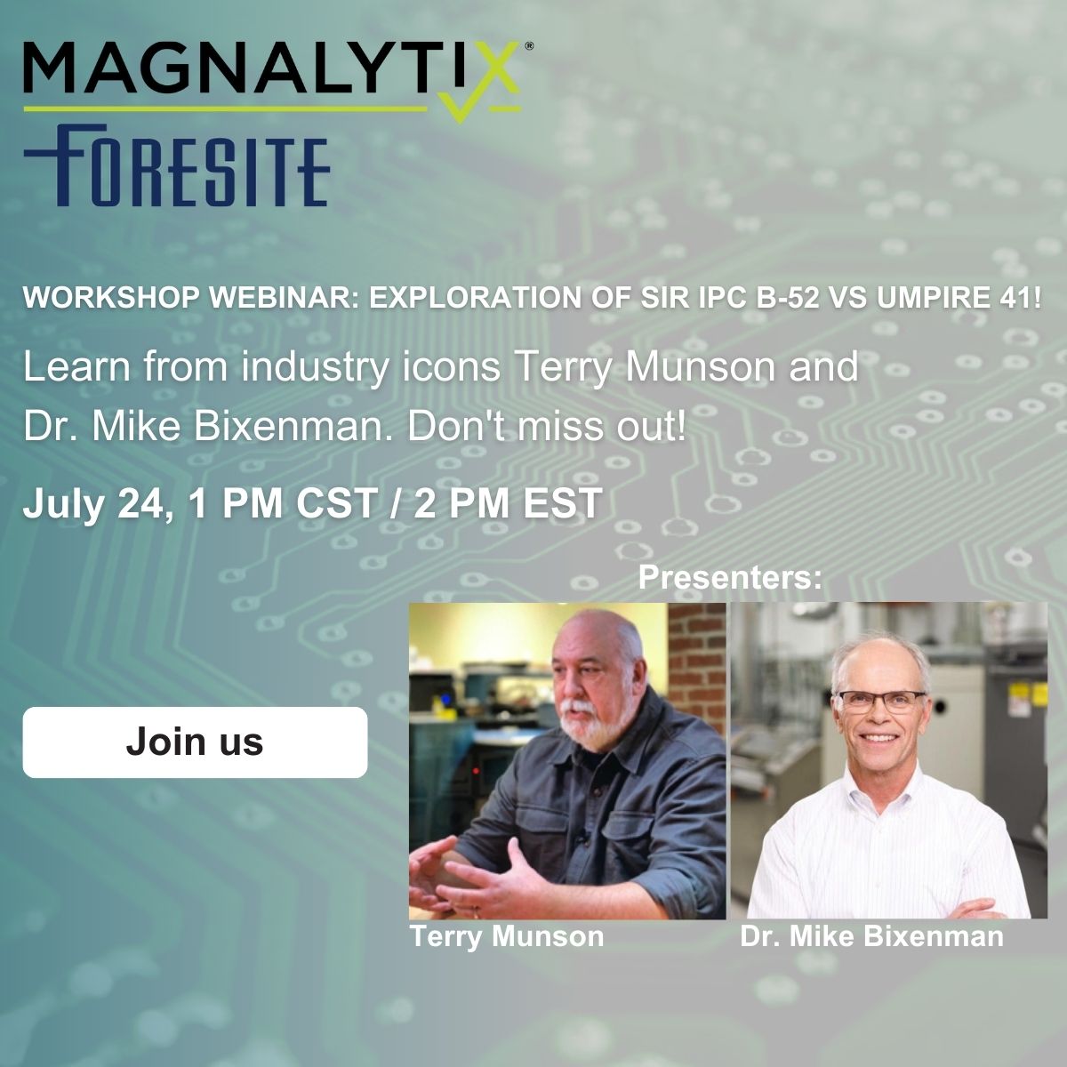 Mark your calendars! Our technical workshop on SIR IPC B-52 vs. Umpire 41 is happening online on July 24, 2025. Gain valuable insights from top experts in the field! events.teams.microsoft.com/event/27ca1495…