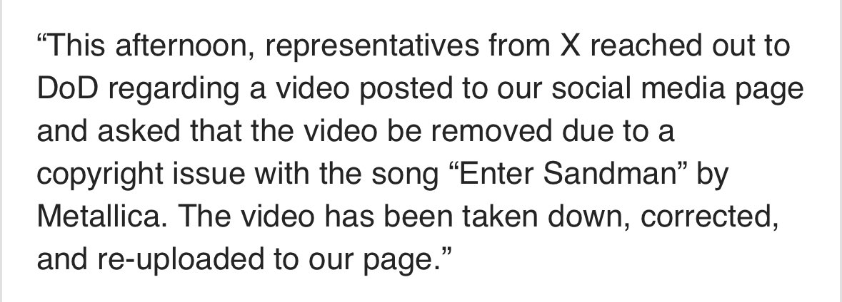 Konstantin Toropin (@ktoropin) on Twitter photo The <a href="/PressSecDOD/">Kingsley Wilson</a> Kingsley Wilson confirms that the soundtrack caused copyright issues - The <a href="/PressSecDOD/">Kingsley Wilson</a> Kingsley Wilson confirms that the soundtrack caused copyright issues -