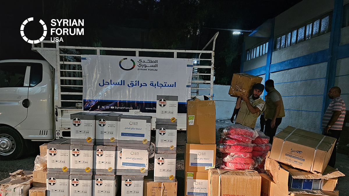 SyrianForumUSA's tweet image. Urgent Support for Latakia’s Firefighters
Our team is on the ground in northwest #Syria, distributing fuel for firefighting vehicles and providing new hoses to help combat the devastating forest fires in #Latakia.
These fires have already destroyed thousands of hectares of…