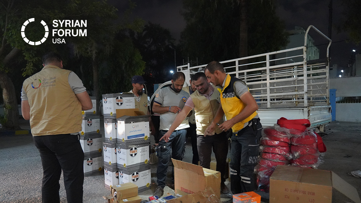 SyrianForumUSA's tweet image. Urgent Support for Latakia’s Firefighters
Our team is on the ground in northwest #Syria, distributing fuel for firefighting vehicles and providing new hoses to help combat the devastating forest fires in #Latakia.
These fires have already destroyed thousands of hectares of…