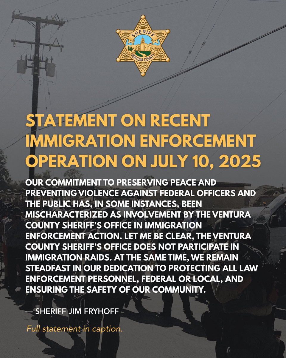 🧵THREAD

Yesterday, Homeland Security, Border Patrol, and members of the National Guard conducted an operation at Glasshouse Farms in the unincorporated area of Camarillo.
