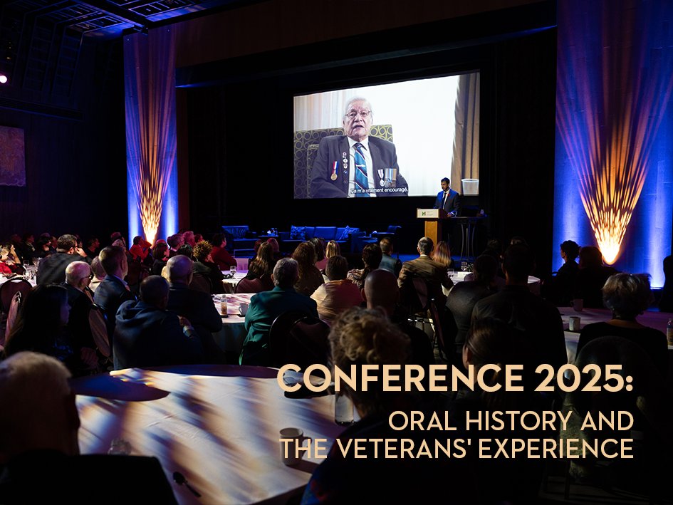 🎤 What happens when we truly listen?

“The Bonds of Veteranhood” explores the strength of those who served in overlooked missions—and how their stories are reshaping history.

📅 Oct 2–5
🔗 Full program → warmuseum.ca/events/confere…
#OralHistory #MilitaryHistory
