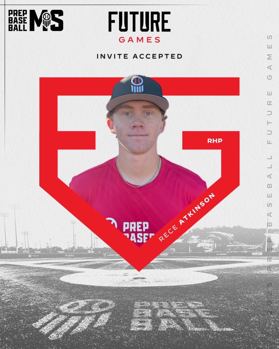 Prep Baseball Mississippi (@prepbaseballms) on Twitter photo πππ«ππ‘ππ π, ππ β‘οΈ ππ¦ππ«π¬π¨π§, ππ
+ Rece Atkinson (<a href="/ReceAtkinson/">Rece Atkinson</a>, 2027) a RHP from <a href="/BaseballKosy/">Kosciusko Baseball</a> is headed to <a href="/LakePointSports/">LakePoint Sports</a> to represent #TeamMississippi at the 2025 Prep Baseball Future Games.
π€: loom.ly/NeVZLf0 // @PrepBaseball πππ«ππ‘ππ π, ππ β‘οΈ ππ¦ππ«π¬π¨π§, ππ
+ Rece Atkinson (<a href="/ReceAtkinson/">Rece Atkinson</a>, 2027) a RHP from <a href="/BaseballKosy/">Kosciusko Baseball</a> is headed to <a href="/LakePointSports/">LakePoint Sports</a> to represent #TeamMississippi at the 2025 Prep Baseball Future Games.
π€: loom.ly/NeVZLf0 // @PrepBaseball