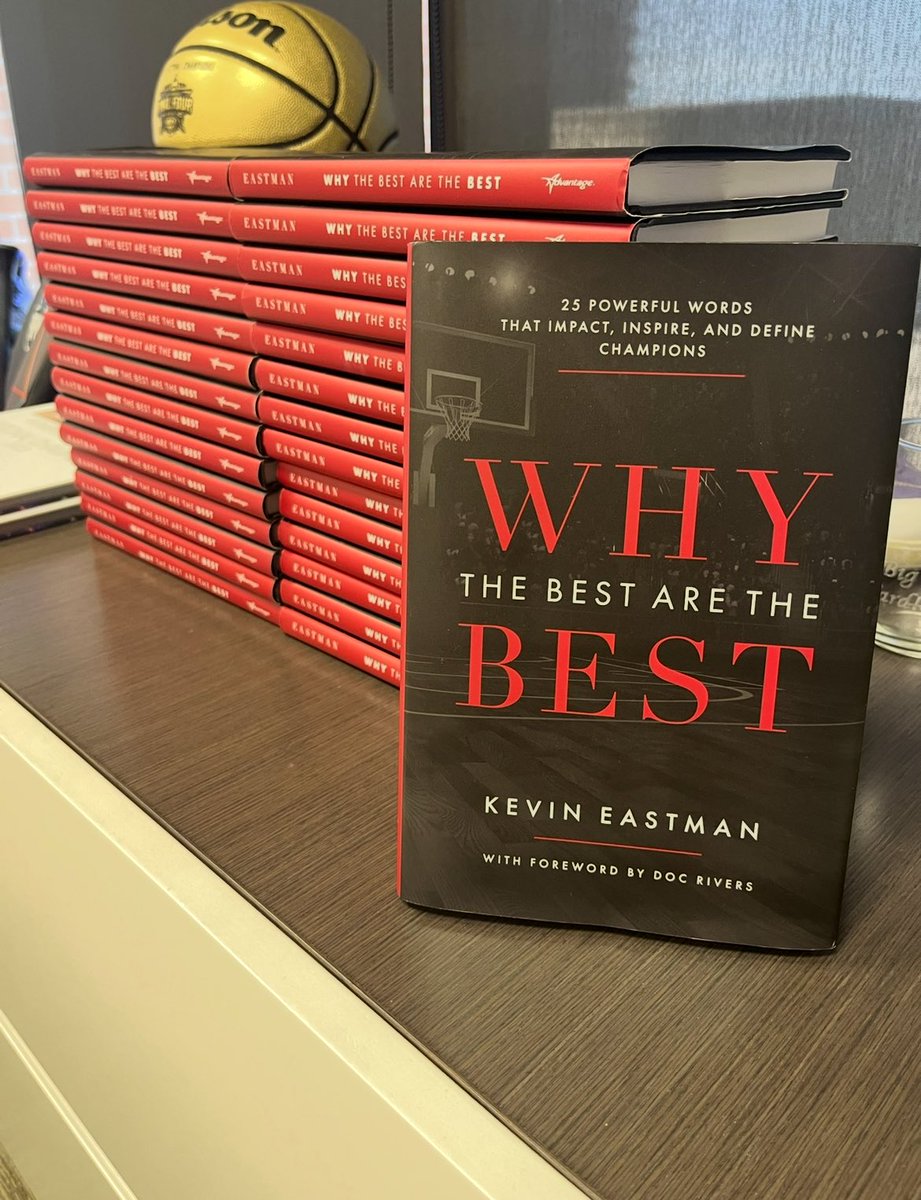 Bob Starkey (@coachbobstarkey) on Twitter photo This will be the 4th time one of my teams has used <a href="/kevineastman/">Kevin Eastman</a>’s book “Why The Best Are The Best” for our summer reading. So many great messages for a team! This will be the 4th time one of my teams has used <a href="/kevineastman/">Kevin Eastman</a>’s book “Why The Best Are The Best” for our summer reading. So many great messages for a team!