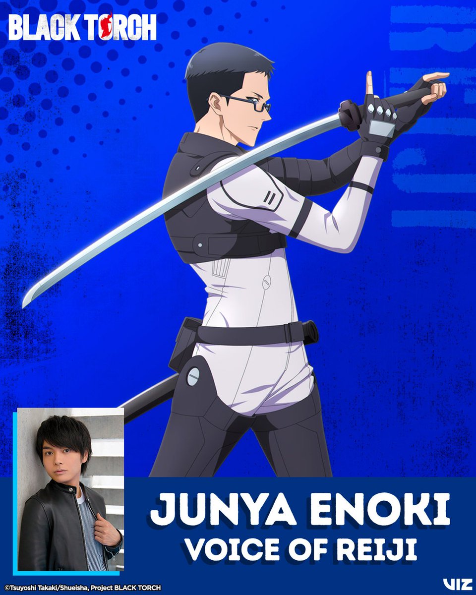 VIZ Media (@vizmedia) on Twitter photo If you're wise, you'll strategize 🥷
Announcing Junya Enoki as the voice of Reiji, a stoic heir to a legendary line of sword masters 🗡️
🧑🏫Follow <a href="/BlackTorch_EN/">BLACK TORCH</a> for more updates If you're wise, you'll strategize 🥷
Announcing Junya Enoki as the voice of Reiji, a stoic heir to a legendary line of sword masters 🗡️
🧑🏫Follow <a href="/BlackTorch_EN/">BLACK TORCH</a> for more updates