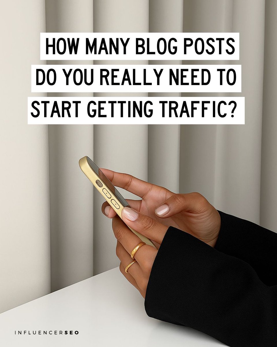 InfluencerSeo's tweet photo. Don’t expect to rank with just a few posts. 

You’ll need 20-30 high-quality, optimized blog posts before seeing consistent search traffic. Quality + SEO + consistency = long-term growth! 📈

#influencerseo #seo #seotips #blogtips #blogseo https://t.co/yOzIBgXi9c