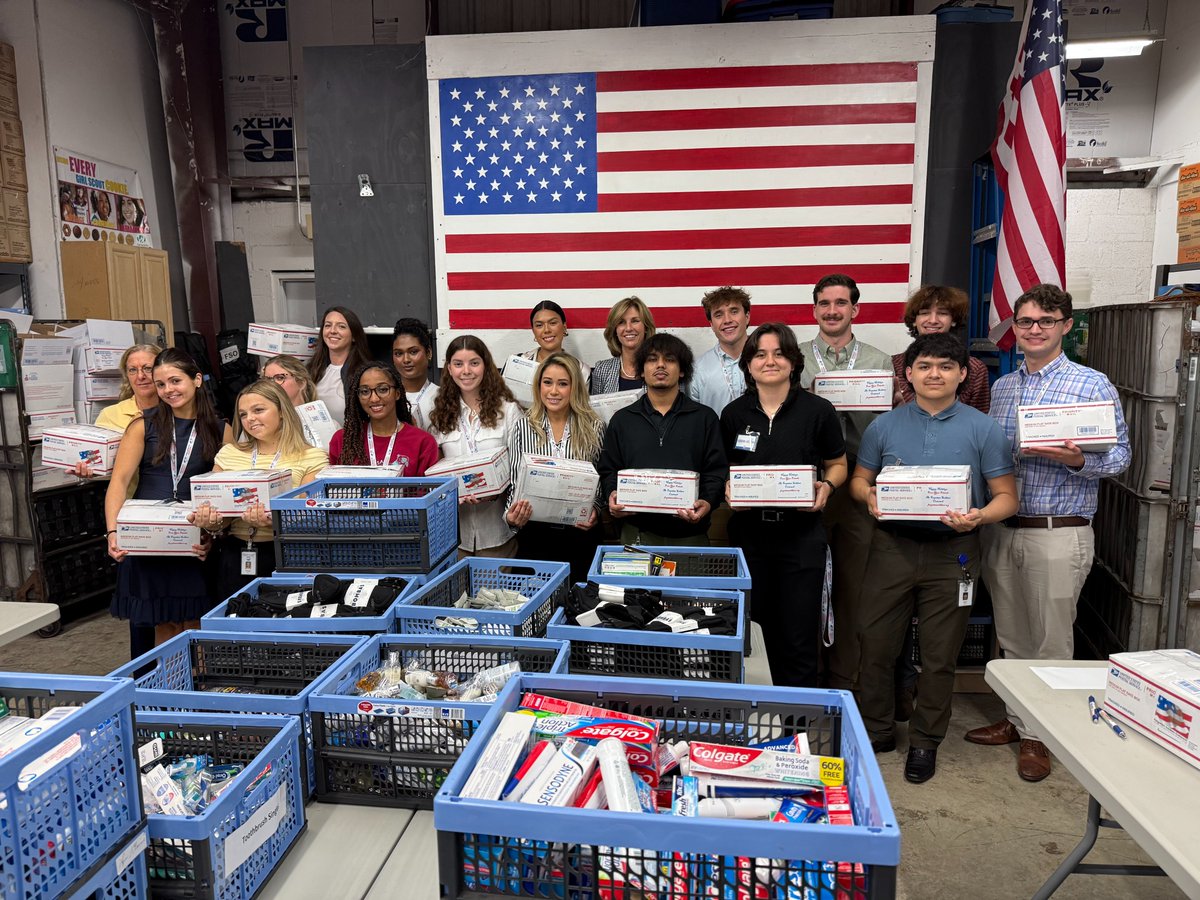 ✨ Thank you to the Forgotten Soldiers Outreach organization for giving our staff and interns the opportunity to pack care packages! Over the years, Forgotten Soldiers Outreach has become a nationally recognized nonprofit, sending monthly “We Care” packages to deployed U.S.