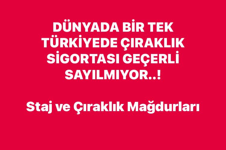 Müslüm Alagöz (@mslm_alagoz) on Twitter photo 4 A tescil tarihimiz ilk işe giriş tarihimiz sayılsın istiyoruz
Emeğimiz hakkımız var bizim
<a href="/RTErdogan/">Recep Tayyip Erdoğan</a>
<a href="/eczozgurozel/">Özgür Özel</a>
<a href="/dbdevletbahceli/">Devlet Bahçeli</a>
<a href="/gamzetascier/">Gamze ŞENGEL TAŞCIER</a>
@ErbakanFatih
<a href="/Mustafa_Destici/">Mustafa Destici</a>
<a href="/isikhanvedat/">Prof. Dr. Vedat Işıkhan</a>
<a href="/MHP_Bilgi/">MHP</a>
Hakkımızı istiyoruz
#StajÇıraklıkSgkBaşlangıcıOlsun 4 A tescil tarihimiz ilk işe giriş tarihimiz sayılsın istiyoruz
Emeğimiz hakkımız var bizim
<a href="/RTErdogan/">Recep Tayyip Erdoğan</a>
<a href="/eczozgurozel/">Özgür Özel</a>
<a href="/dbdevletbahceli/">Devlet Bahçeli</a>
<a href="/gamzetascier/">Gamze ŞENGEL TAŞCIER</a>
@ErbakanFatih
<a href="/Mustafa_Destici/">Mustafa Destici</a>
<a href="/isikhanvedat/">Prof. Dr. Vedat Işıkhan</a>
<a href="/MHP_Bilgi/">MHP</a>
Hakkımızı istiyoruz
#StajÇıraklıkSgkBaşlangıcıOlsun