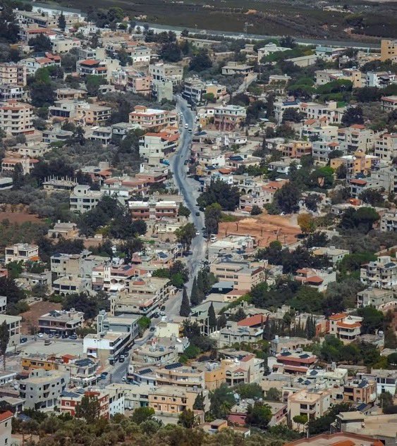 VintageVault8's tweet photo. Kfar Kila in South Lebanon before and after Israel completely obliterated it. They take all that is beautiful and vibrant, and destroy it with their evil

           October 2023                     July 2025 https://t.co/bx9sX1XaOd