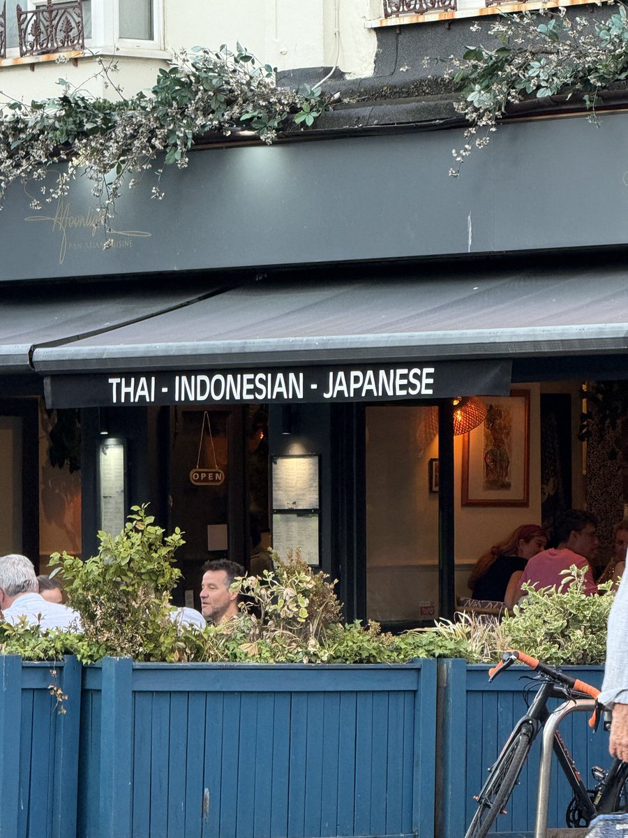 spotted today… what the hell is a thai indonesian japanese restaurant