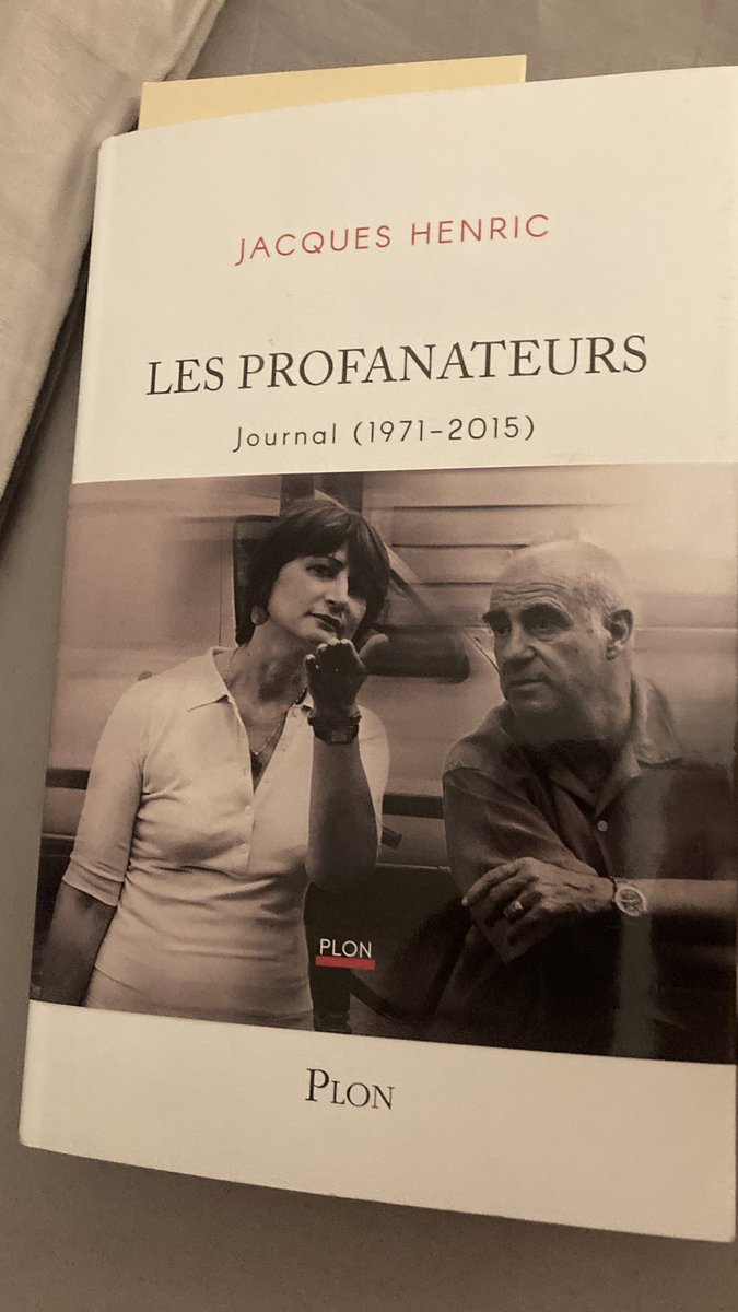 Eric_Clauss_fr's tweet image. Les Profanateurs le journal de #JacquesHenric #Plon #journal
