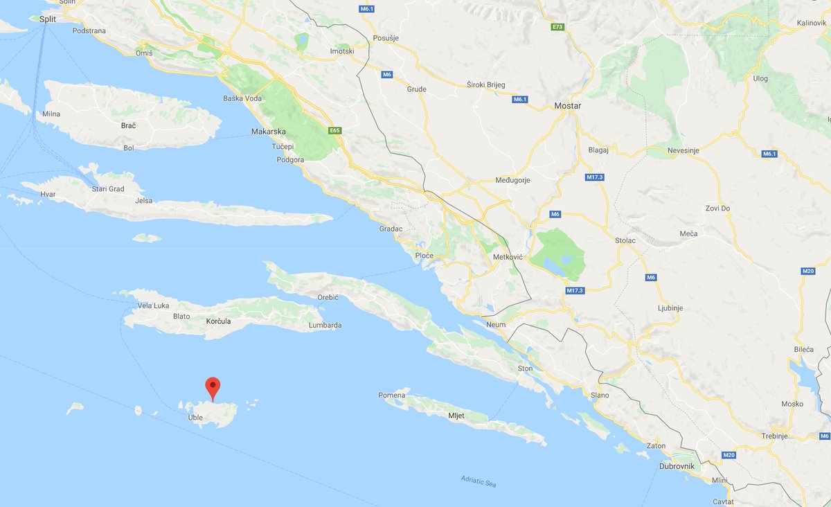 📍Lastovo Island (Croatia), anciently Ladesta/Ladeston, may be related to Alb. ledh ("earth wall") + suffix -sht(ë) (as in vreshtë). Modern Alb. has ledhishtë ("fenced land, ramparts") with Slavic suffix -ishtë, possibly reflecting Slavic reshaping of an older Albanian form.