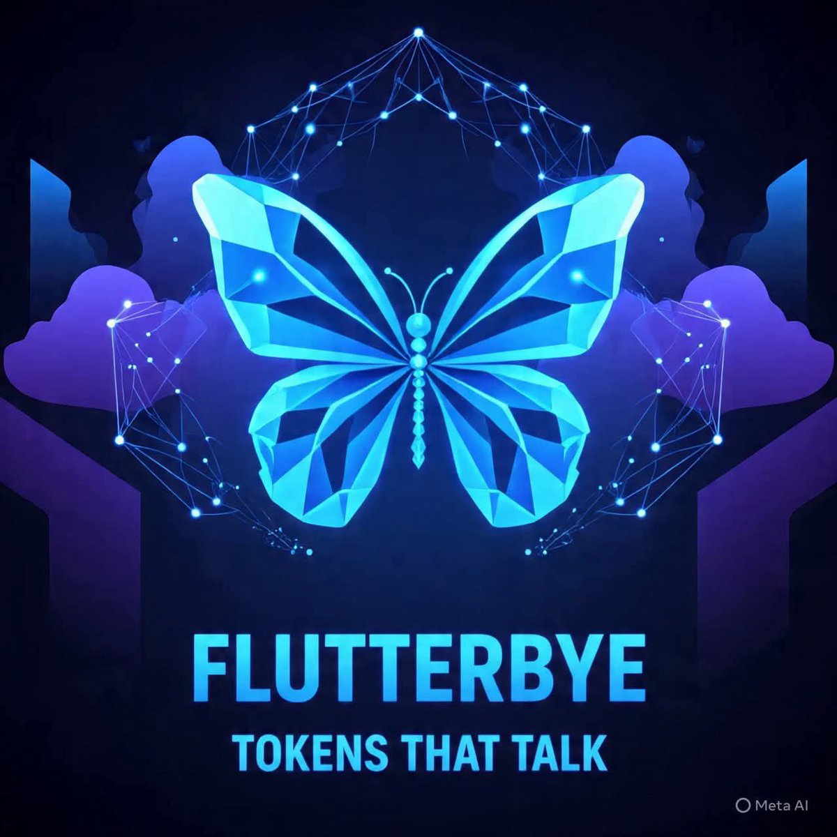 Mon3ytalcs's tweet photo. Flutterbye giving a voice to the blockchain in an all new way! #flutterbye #sol #solana #tokensthattalk https://t.co/p7W7uoX1u3
